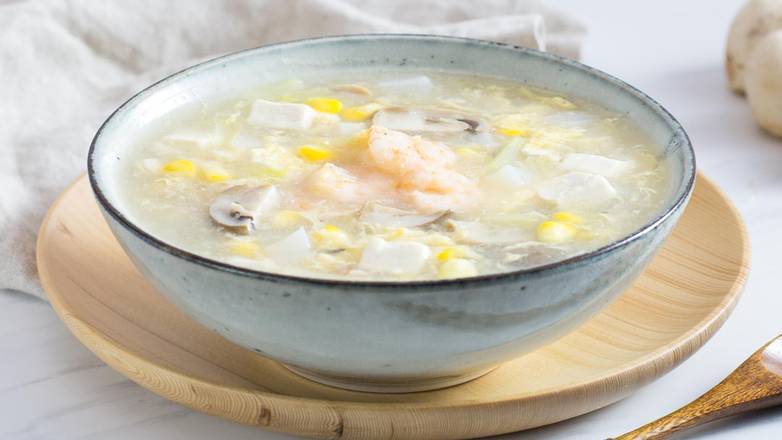 海鲜豆腐羹 (小) Seafood Tofu Soup (S)